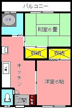 北斗マンション 間取り