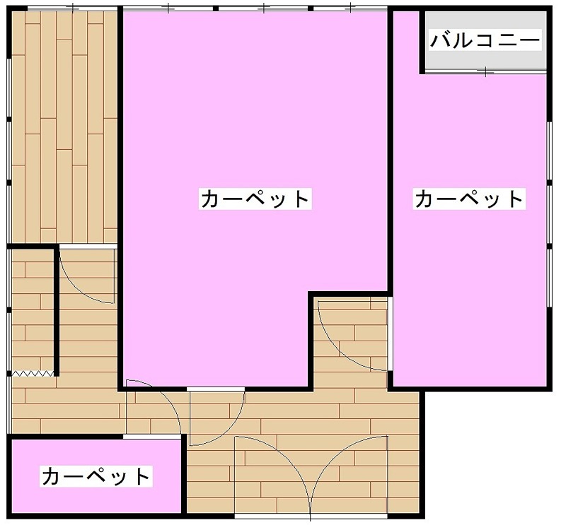 スクウェアー大門 間取り