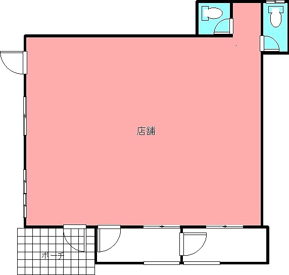 ゴリラ貸店舗 間取り