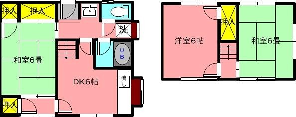 京都府舞鶴市七日市 間取り