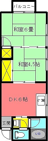 ハイツ若宮 間取り