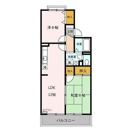 セジュール　Ⅱ 間取り