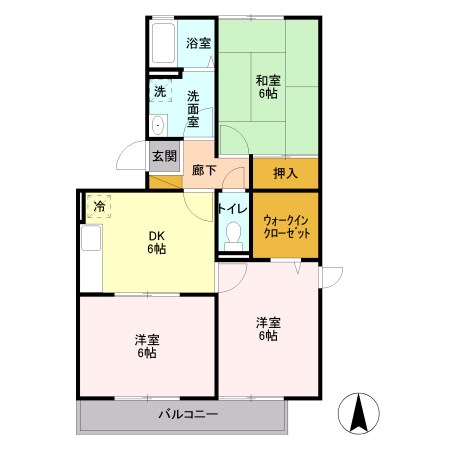 ピラタス　Ⅴ 間取り