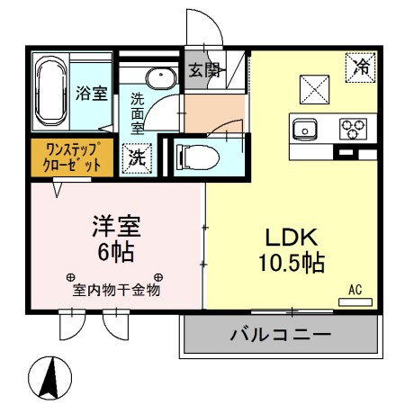 ロイジェントパークス　レイクタウン　Ⅲ　G 間取り