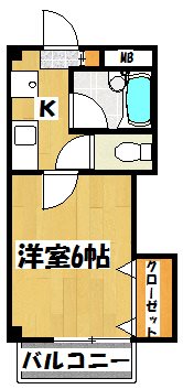 シャルマン南越谷 間取り