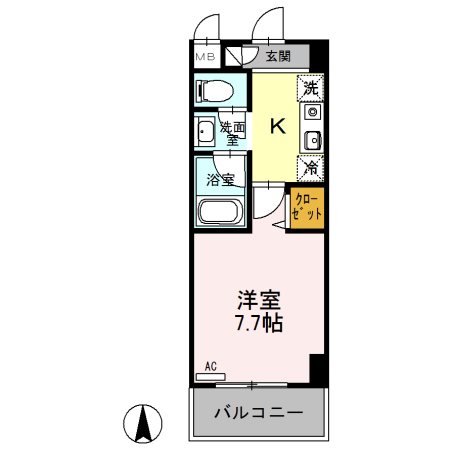 クリエール吉川 間取り