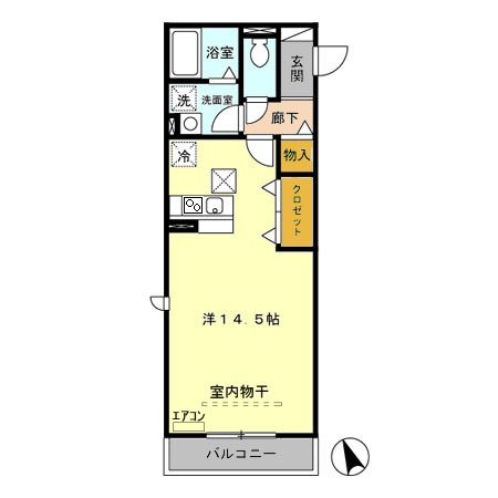 アムール赤山 間取り