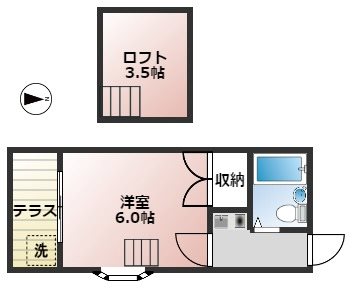 ゼフィランサス吉川 間取り