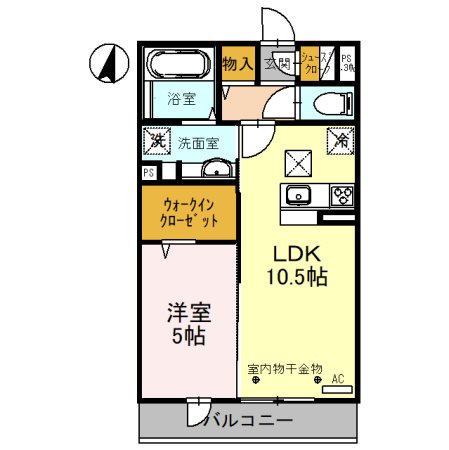 alivio　(アリビオ) 間取り