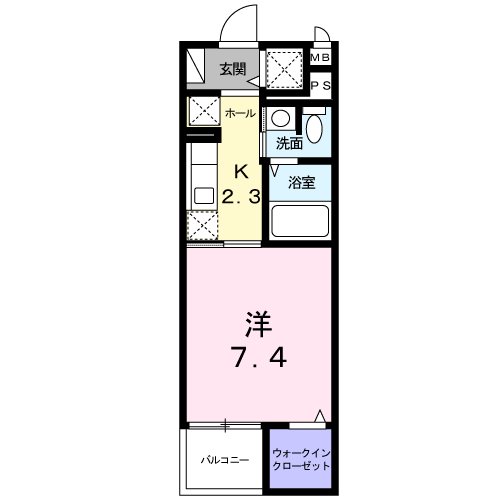 コンティネント 間取り
