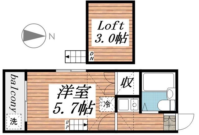 ゼフィランサス吉川 間取り