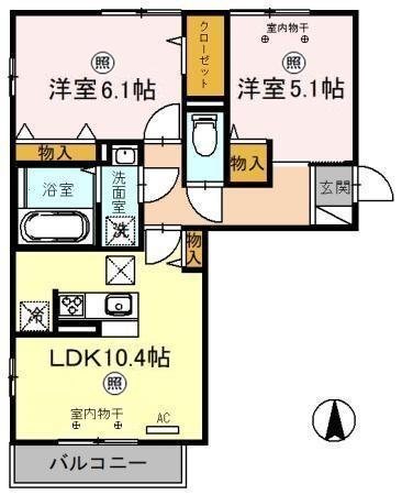 ゼルコバ　Ⅱ  間取り