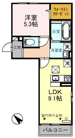 アトレ　D 間取り
