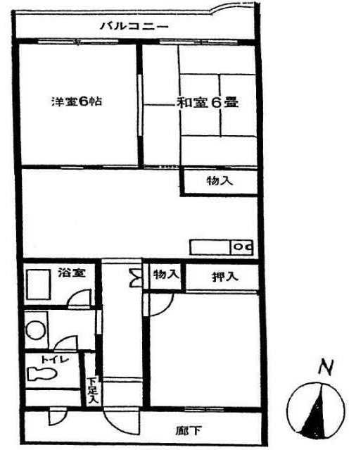 越谷レジデンス 間取り