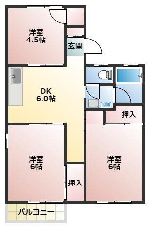 井上コーポ 間取り