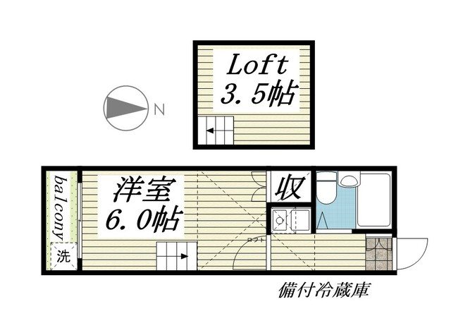 ゼフィランサス吉川 間取り