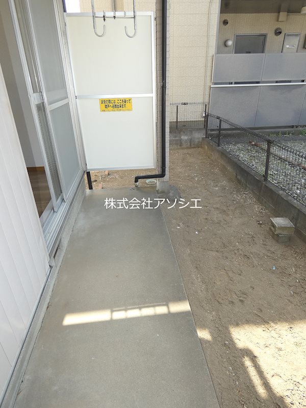 北越谷フラット ベランダ