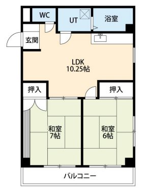 アーバンコート森壱番館 間取り