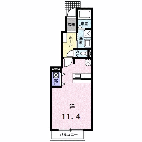 アクテュエル・SⅡ 間取り