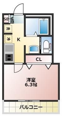Ｃａｓｓｏｌｏ北越谷Ⅰ 間取り