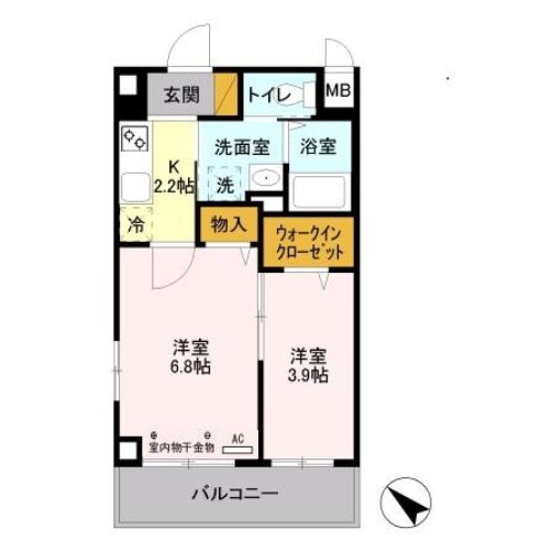 Espoir 間取り