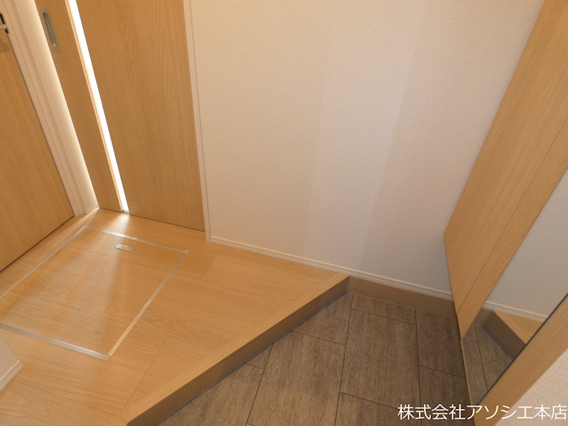アヴァンス八潮 C 玄関