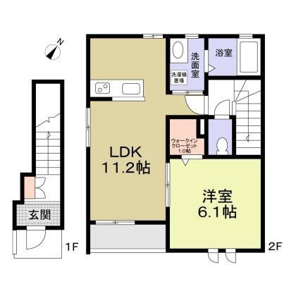 Verde　M 間取り