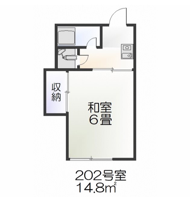 旭コーポ 間取り