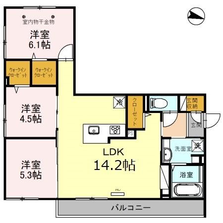 ユイット・マレ 間取り