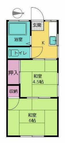 伊草ハイツ 間取り