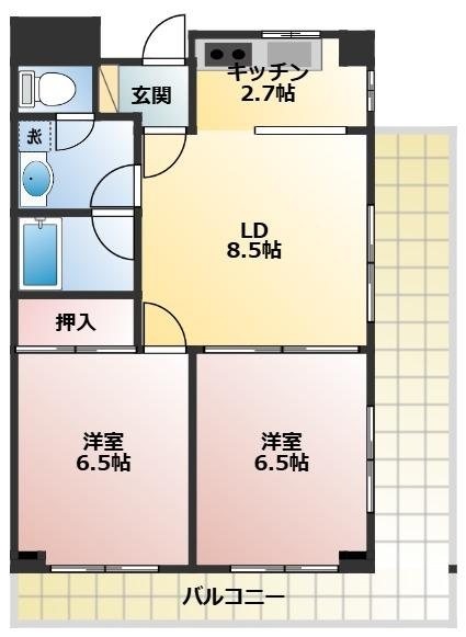 パレスあすてりあ 間取り