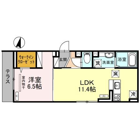 アヴァンス八潮A 間取り
