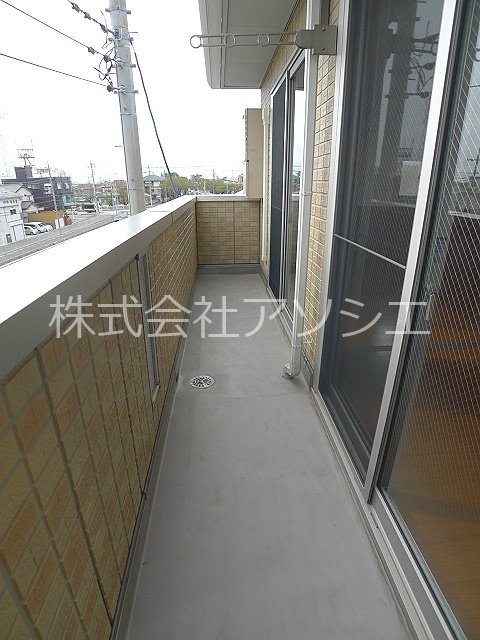 オッツ吉川B ベランダ