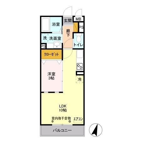 エスポワール八汐 間取り