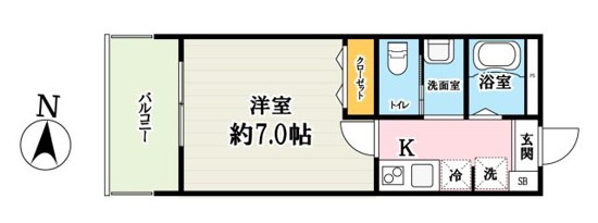 サンフレッシュ吉川 間取り