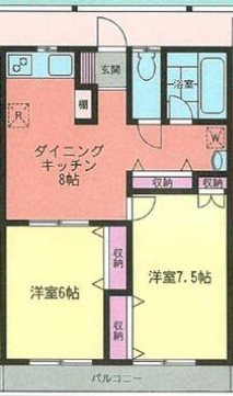 エミリーパレスⅣ 間取り