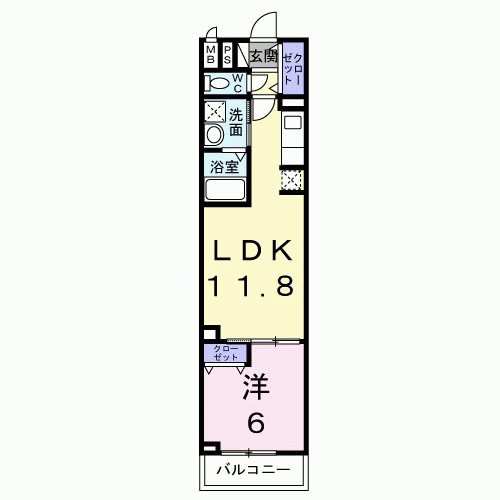 グランデ蒲生茜町 間取り