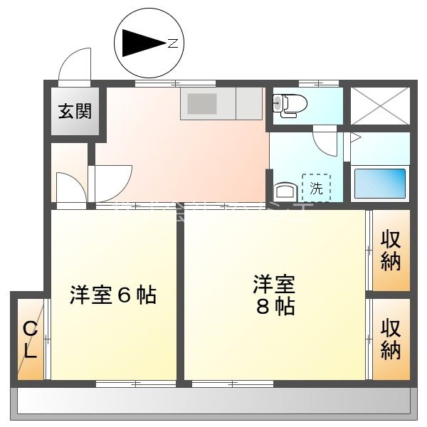エステート山崎 間取り