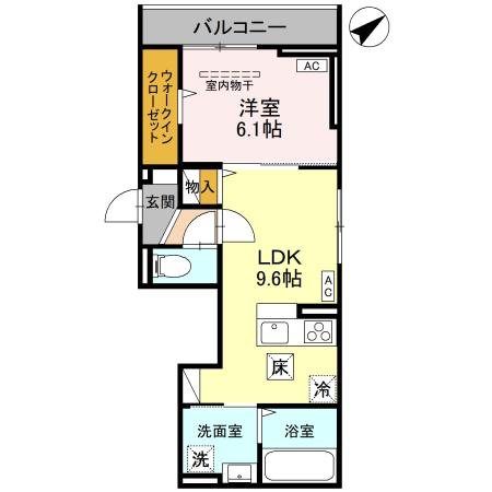 Dアヴァンス東柳田町 間取り