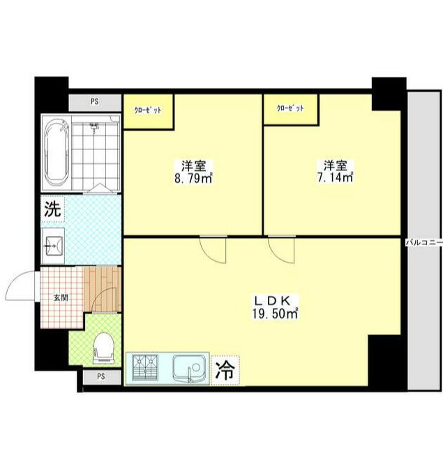 フェリチタ越谷駅前 間取り