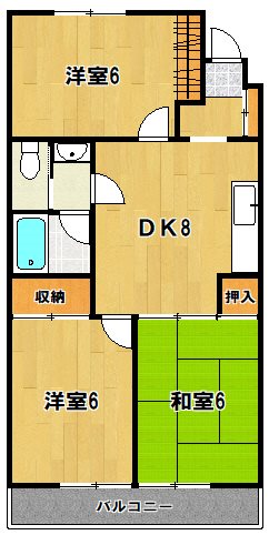 アクロシティー　C 間取り