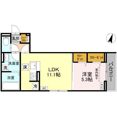 アドラブール　A棟 間取り