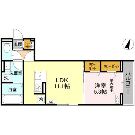 アドラブール　A棟 間取り