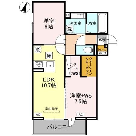 アドラブール　B棟 間取り