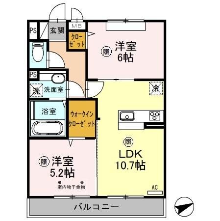 エミネンス（八潮市大瀬4丁目） 間取り