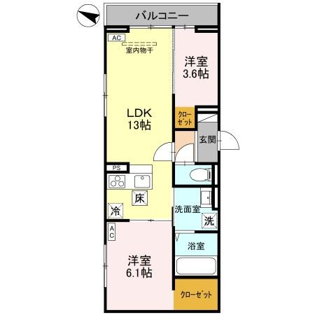 (仮称)八潮南部西62街区PJ　B 間取り