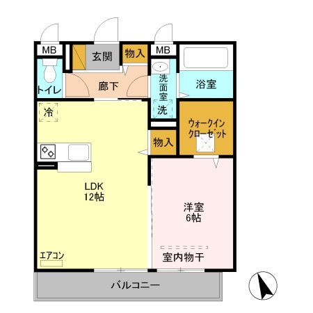 ヴァンフレイス早稲田 間取り