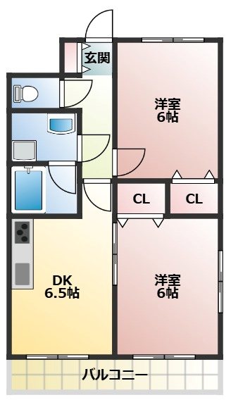 エクセレントこはく 間取り