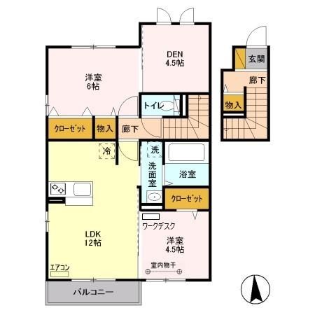 セタンドール緑町 間取り
