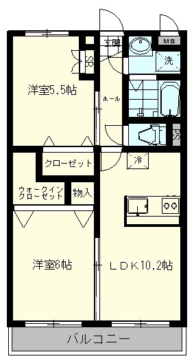 アバンツァートコルソ吉川美南 間取り